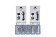 Lost Vape Lyra replacement coils pack with 1.2 ohm regular coils and 0.6 ohm mesh coils for Lyra pod vape kit.